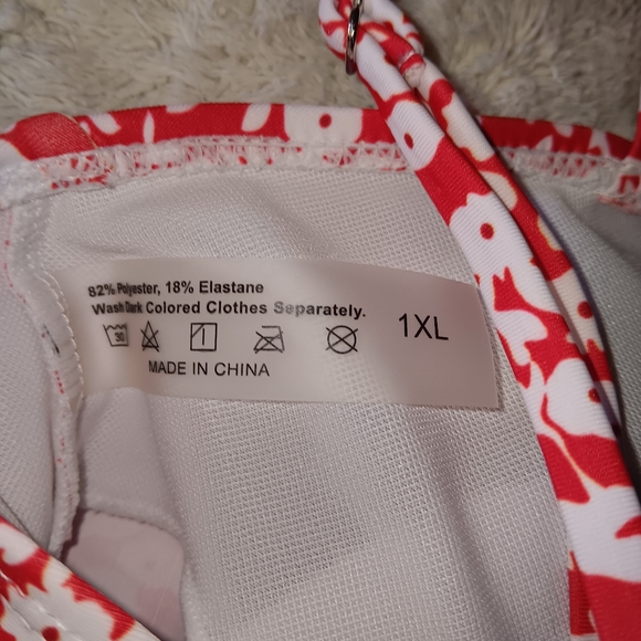 2 piece tankini swimsuit bathing suit - Picture 7 of 7